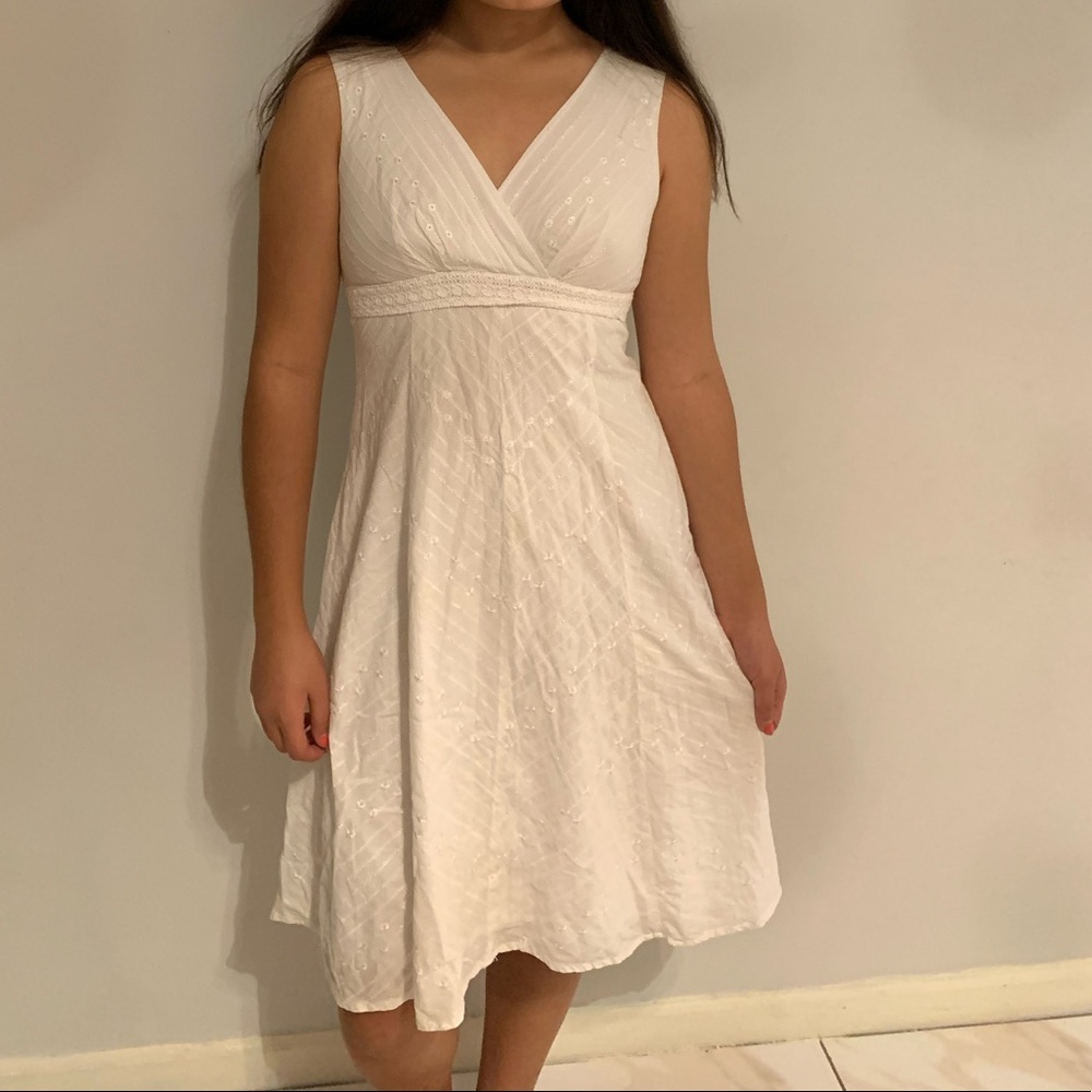 A white dress